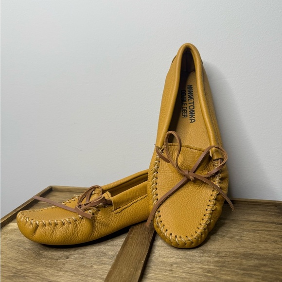 Minnetonka Double Softsole Moccasin Slipper - Picture 7 of 11